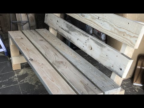 Build a GORGEOUS Garden Bench in Just 1 Weekend!