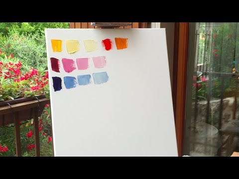Как правильно смешивать краски и получать желаемые оттенки
